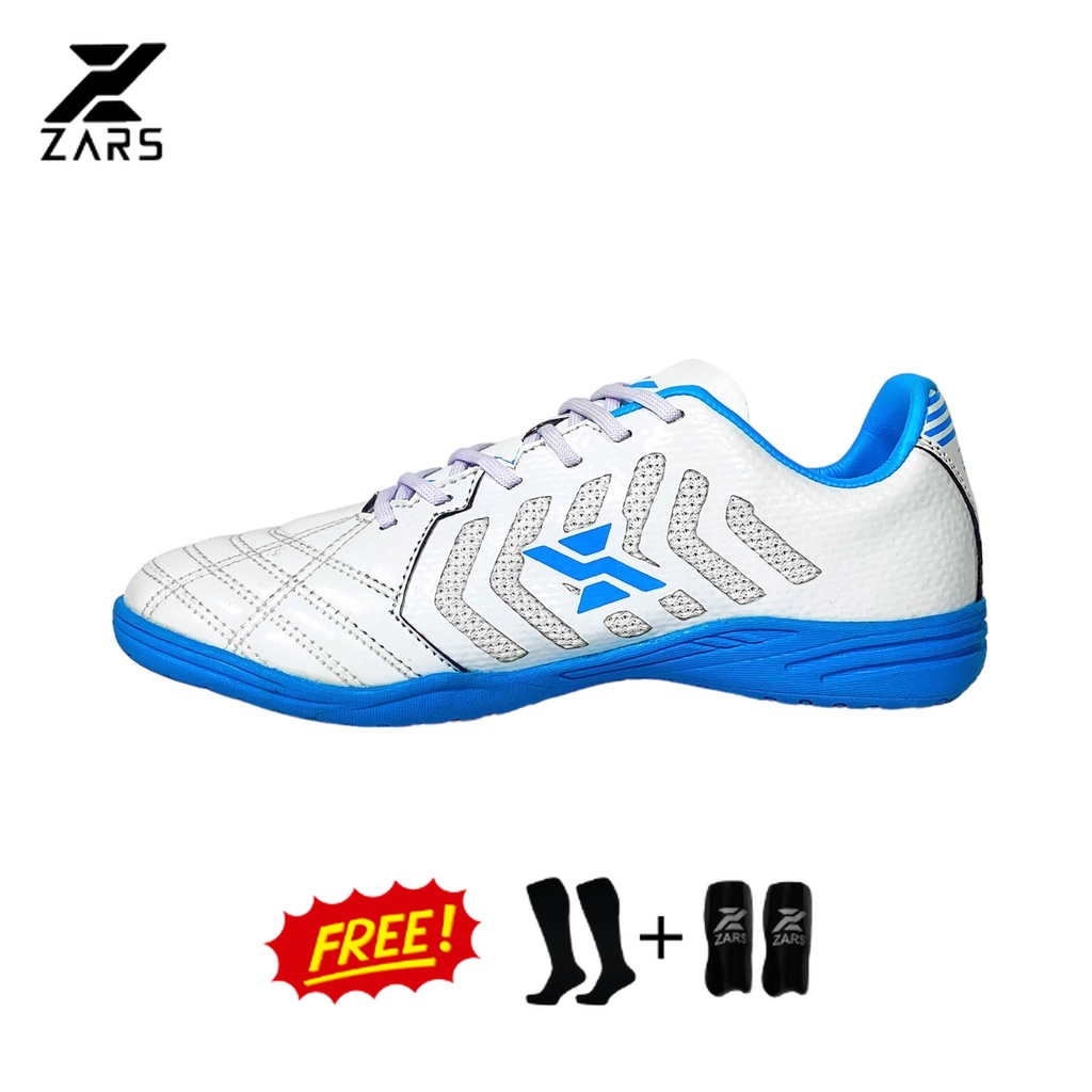 Zars Sepatu Futsal Evo Infinity White Tosca IN