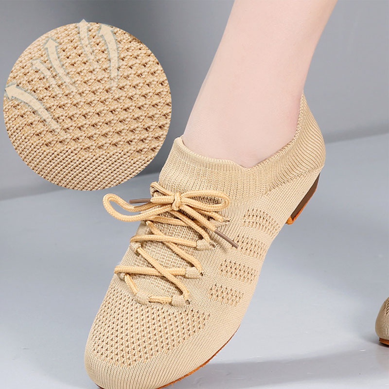 new deals sepatu dansa wanita / sepatu dansa wanita casual latin / latin dance low heel shoes