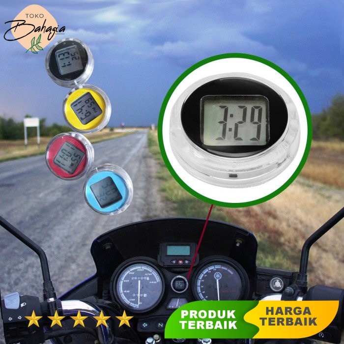 Dekorasi Motor Jam Mini Digital