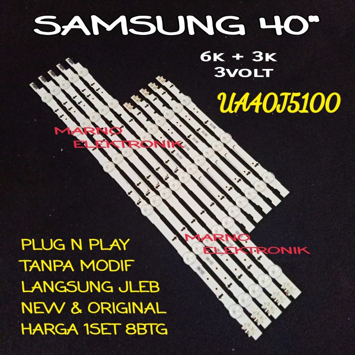 PART BL BACKLIGHT LED TV SAMSUNG UA40J5100AK UA40J5100 UA 40J5100AK 40J5100