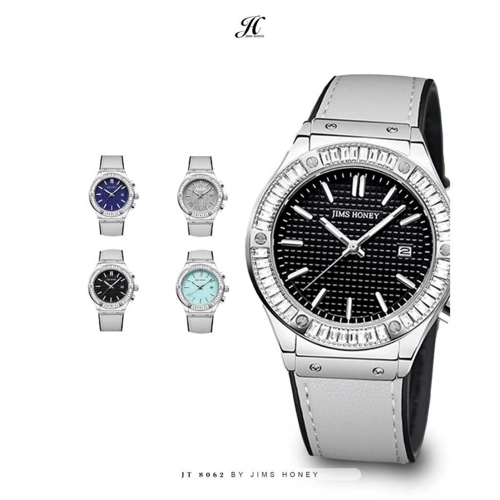 H 8062 jam tangan wanita jims honey original unisex kulit JH