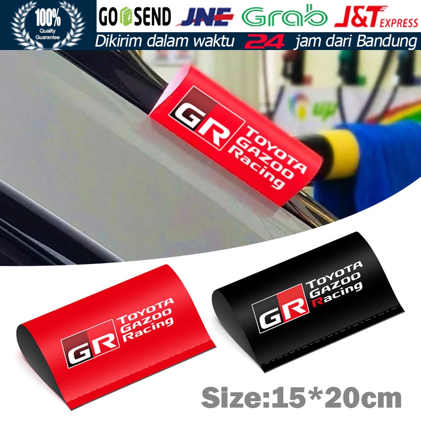 

GR-Stiker Label Tag Mobil GR TOYOTA GAZOO Racing Hiasan / Hiasan Stiker Mobil Viral