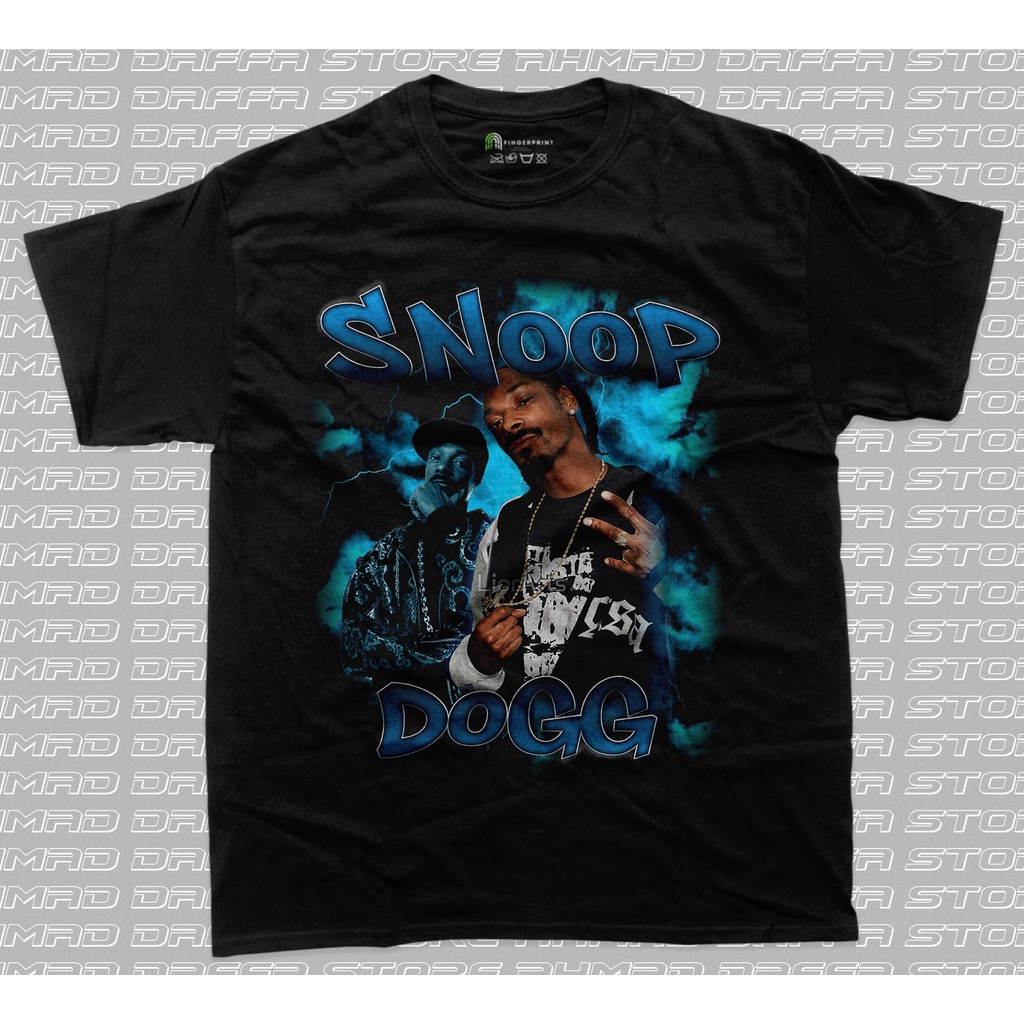 VINTAGE - Snoop Dogg T-Shirt - Baju - Kaos 22 - Cotton Combed  24s