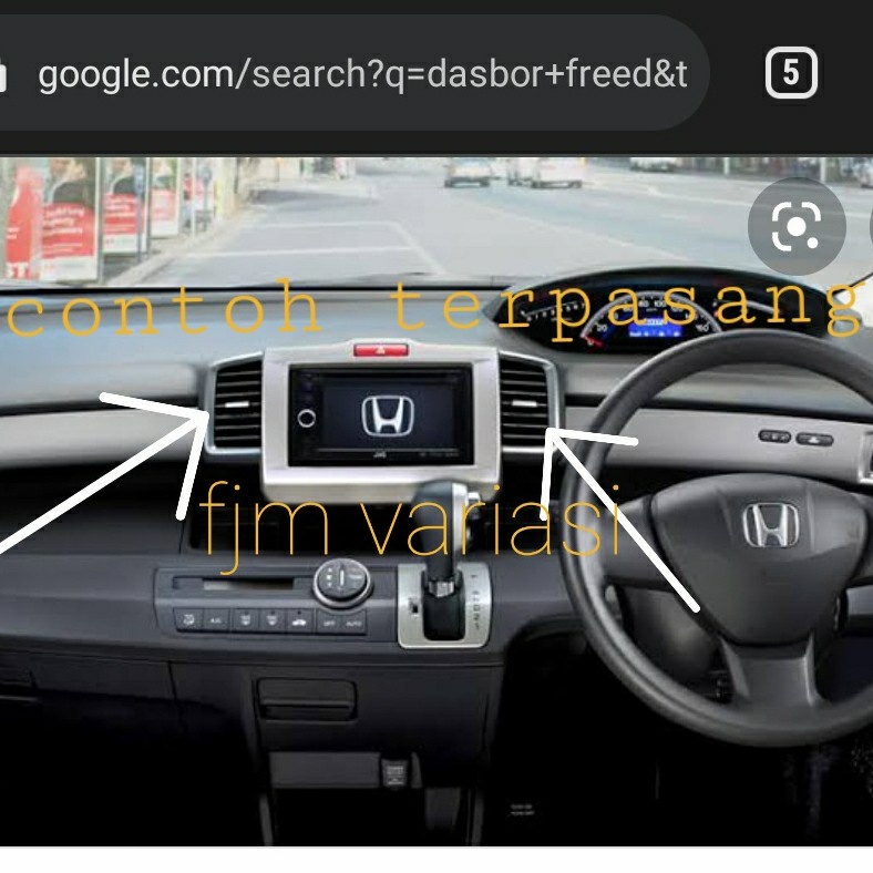 KISI KISI AC HONDA FREED ORIGINAL