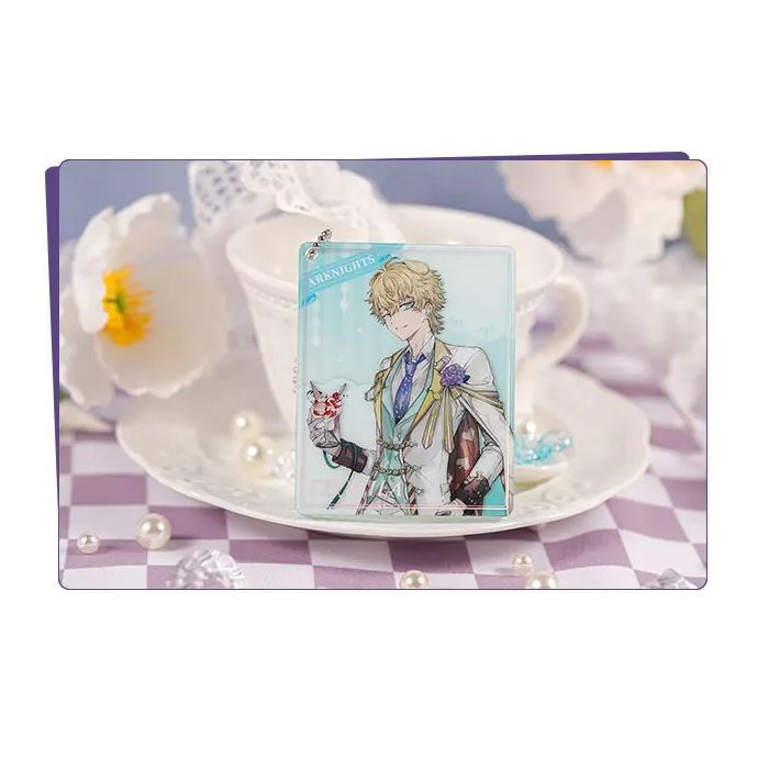 Tequila Tea Party Series Acrylic Square Key Chain 7cm - Arknights