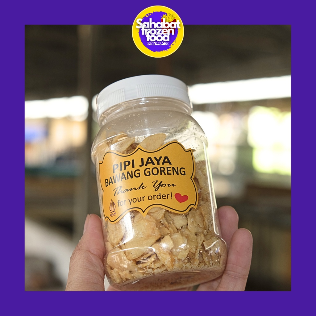 

Bawang Goreng Putih - PIPI JAYA 100gr