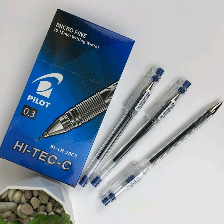 

Pulpen Hitec-C Pilot 0.3 Bolpoin Original Makna Pesantren