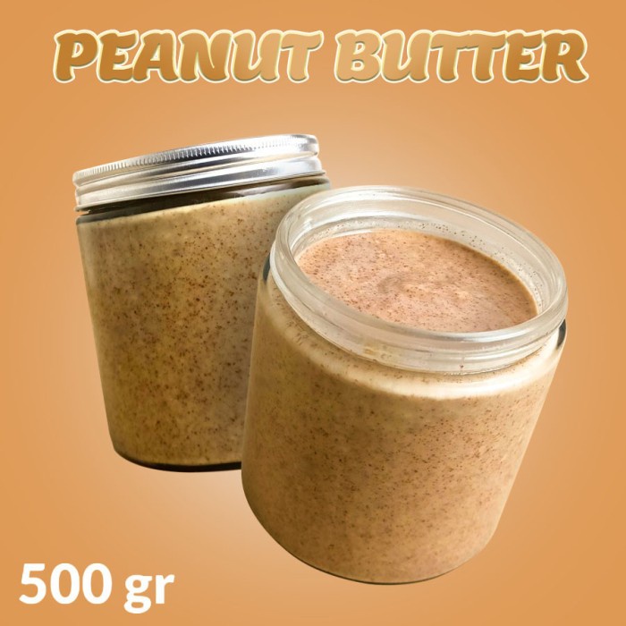 

Peanut Butter (Selai / Mentega Rasa Kacang Tanah Gurih) 500gr