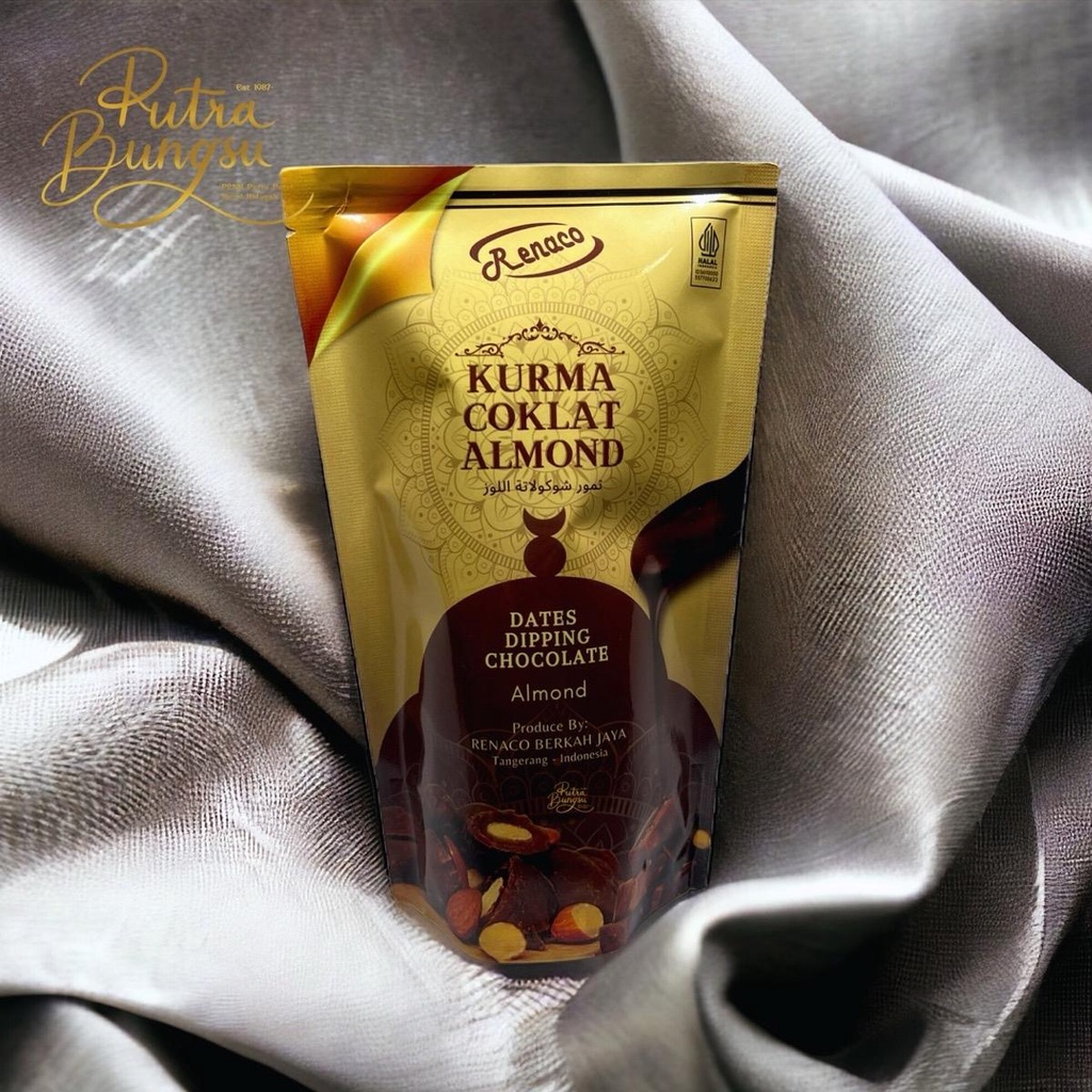 

Coklat Kurma Almond Khas Tangerang 1 Pack 150g Halal