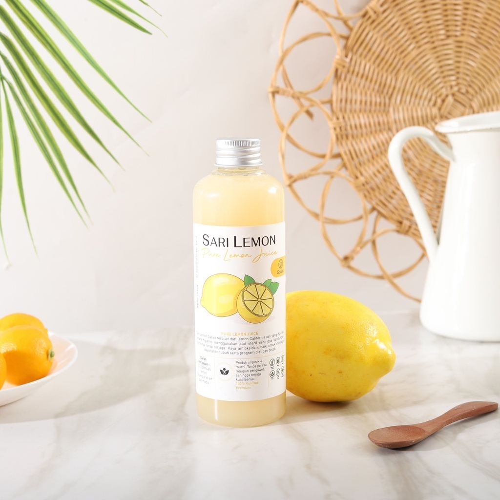 

Sari Lemon Murni Asli / Pure Lemon Juice Galleri Organik 100 %