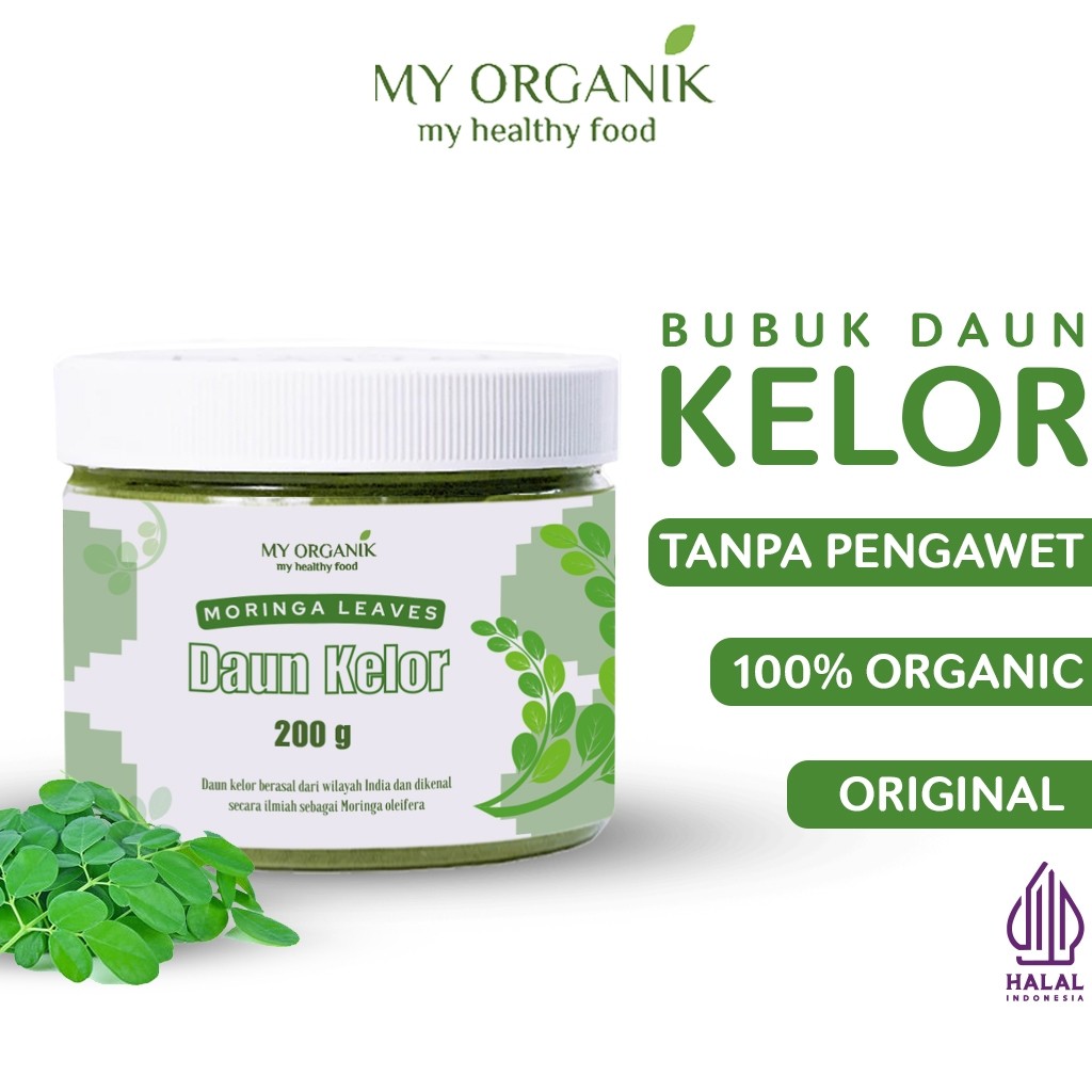 

My Organik Daun Kelor Bubuk Moringa Leaves Powder Premium Pure Organic