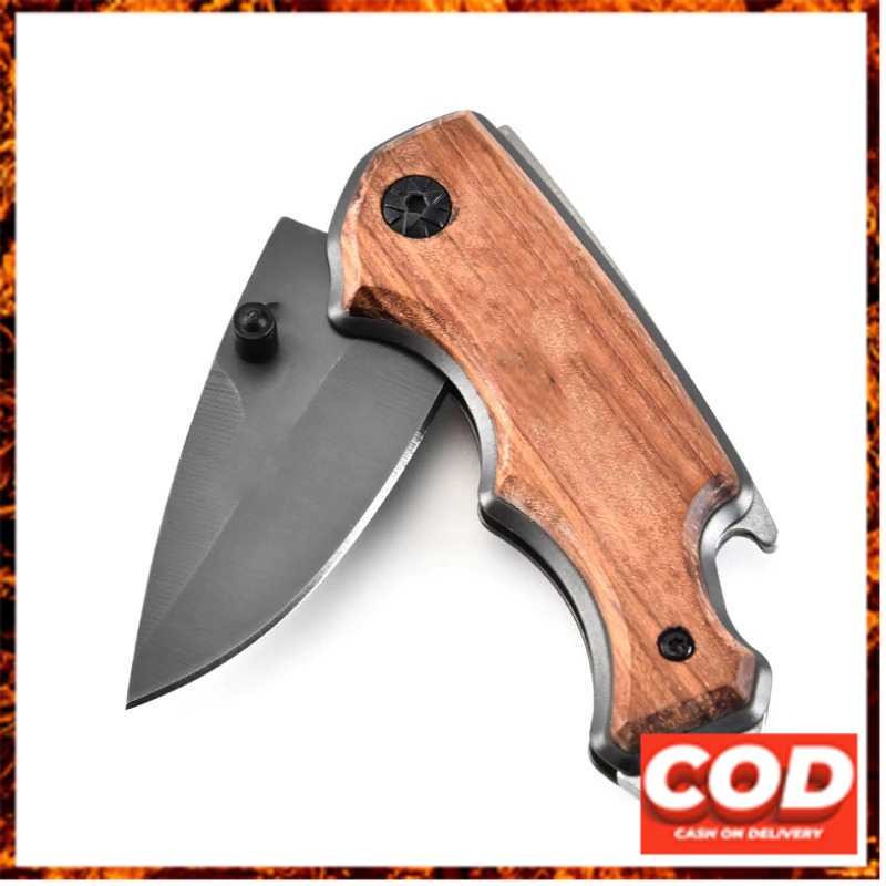 Pisau Lipat Mini Folding Tactical Knife Survival Hunting Tool