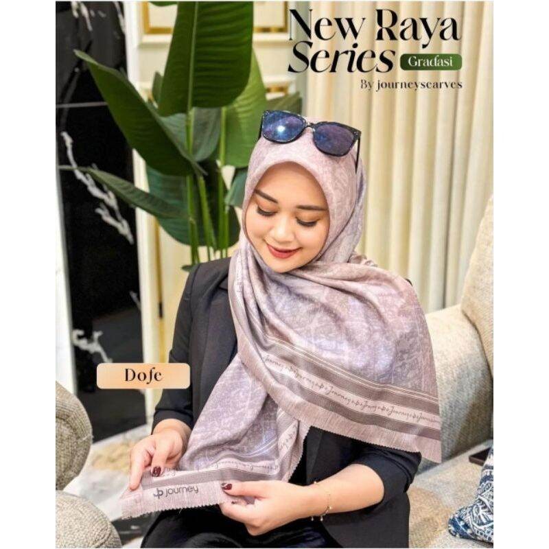 Segiempat Journey kw Gradasi Series Raya jilbab journey jorney kw raya series