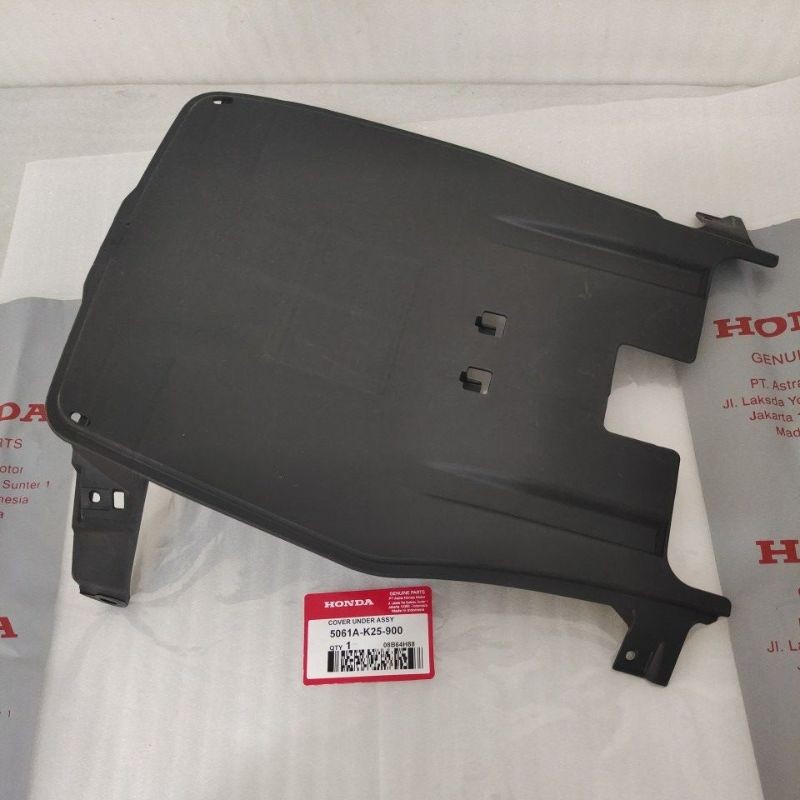 Lantai bagian bawah lumpur Cover under assy tebeng kolong bawah Honda all new Beat FI - CBS 2012 - 2