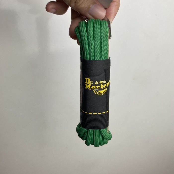 Tali Sepatu 140cm Dr. Martens Original (Green) Round Lace untuk boots docmart eyelet 8-10 lubang