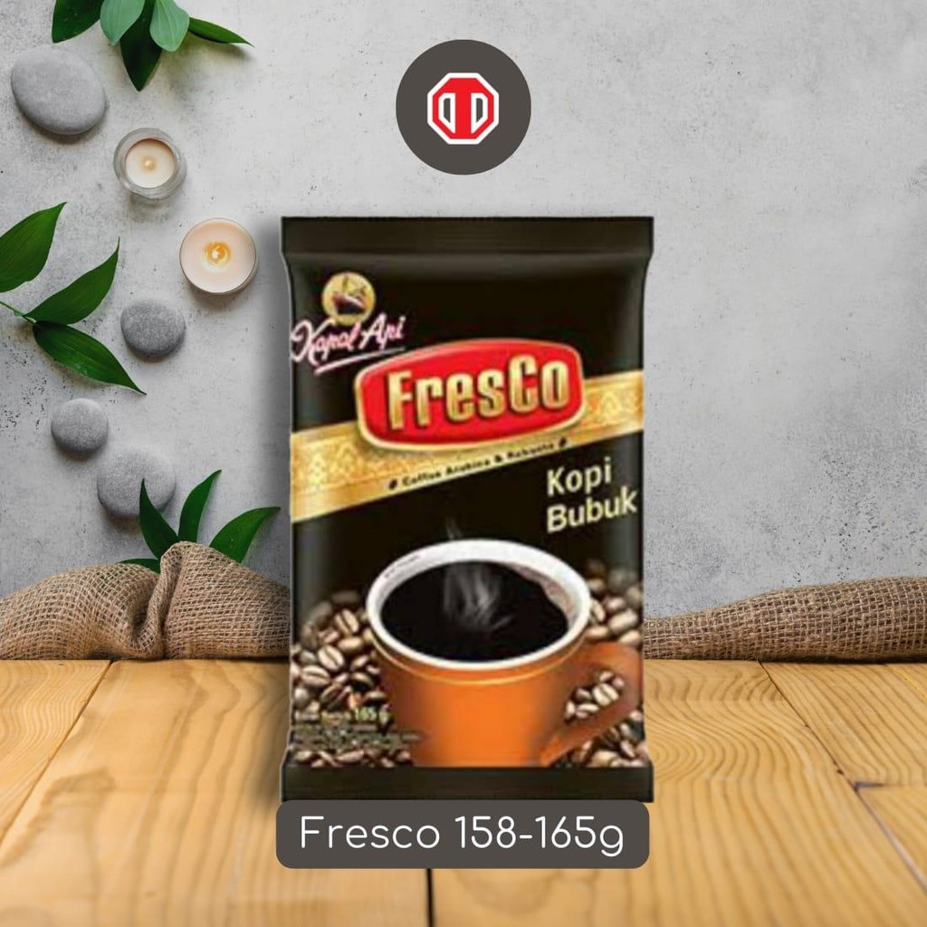 

KOPI FRESCO 158 1 LSN ISI 12 BIJI LEBIH MURAH-KOPI HITAM KAPAL API KOPI BUBUK