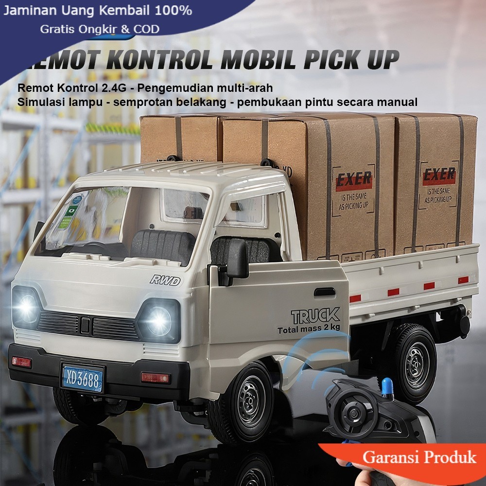 KiKiTOY 1:16 Spray RC Pick UP Mobil Remote Control Mobil Mobilan RC Carry Pick UP 2WD 2.4Ghz Mainan