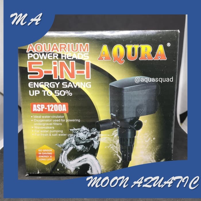 AQURA 1200 Pompa Aquarium Power head Aqura asp 1200