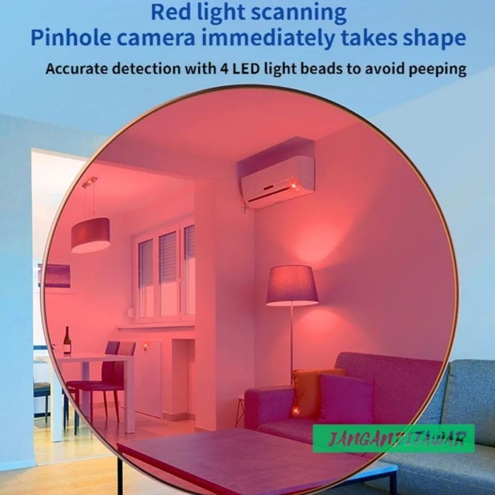 Kamera Detector Detektor Kamera Inframerah Detektor Kamera Mata-mata Tersembunyi Detektor Kamera Ter