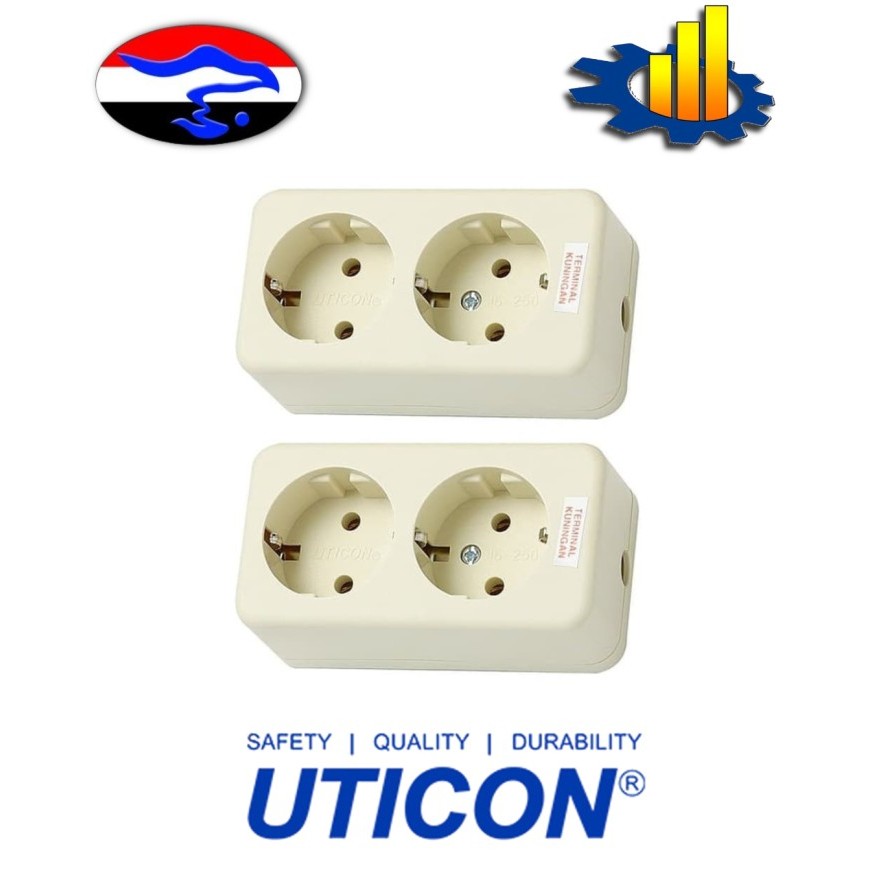 UTICON STOP KONTAK LUBANG 2
