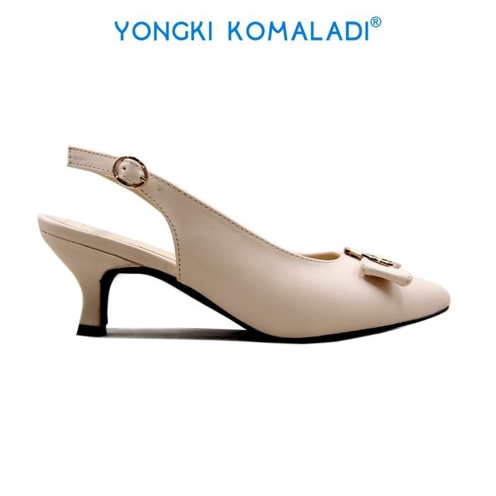 ✨VN.KIA✨ -TERBARU [ ORIGINAL ] YONGKI KOMALADI HEELS OL-YSL7059-23 LADIES Merah Hitam Wanita Sandal 