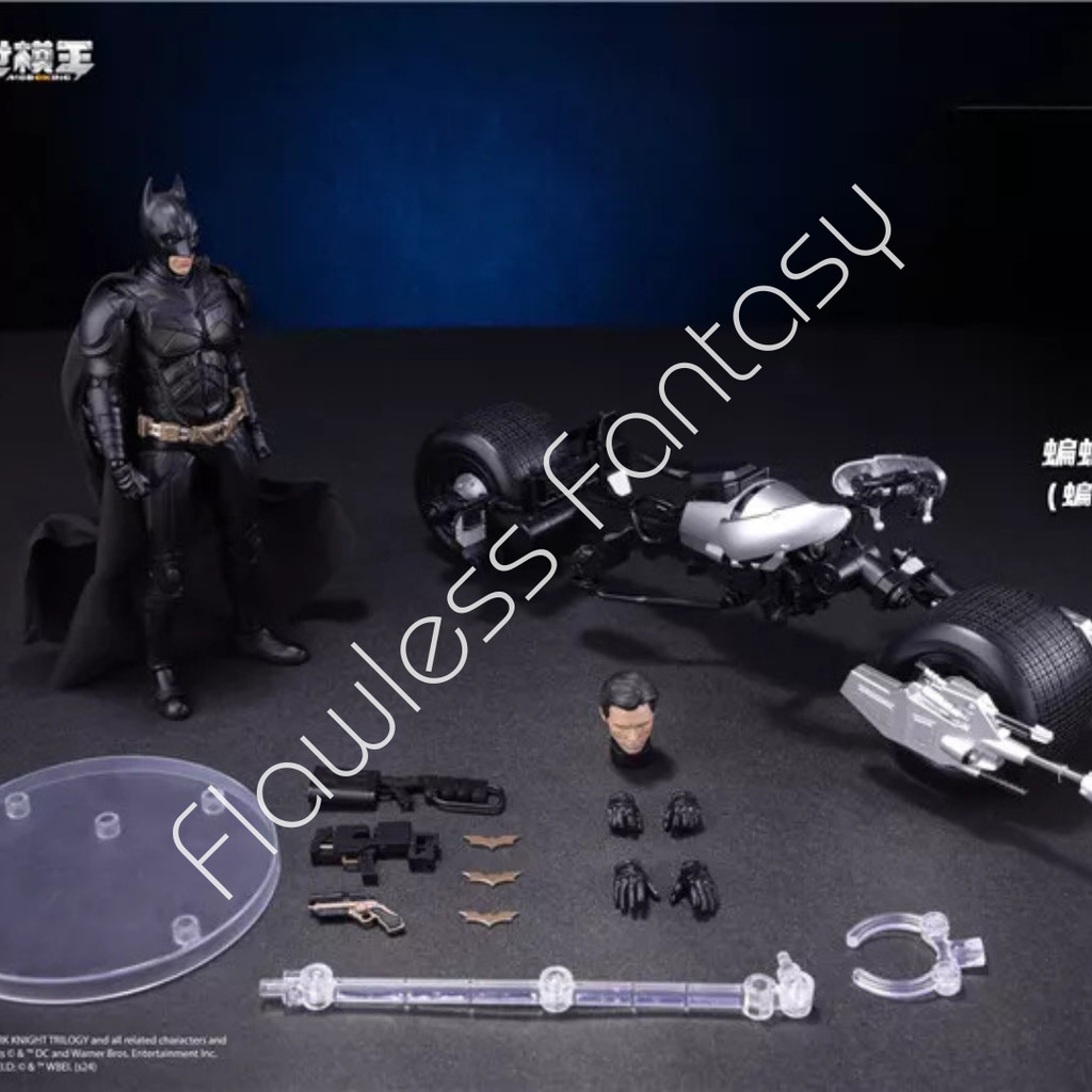 Modoking DC 1/12 The Dark Knight Movie The Batman Batpod Tumbler Trilogy Assembly Model Kit Series A
