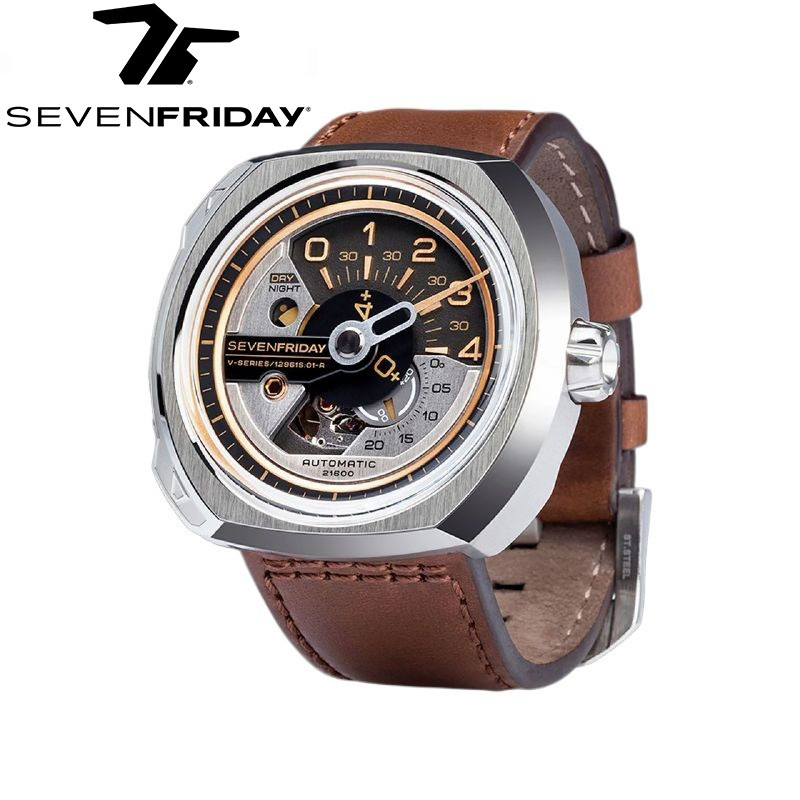Jam Tangan Original Pria NEW original SEVENFRIDAY V series watch V2/01 men and women's automatic mec