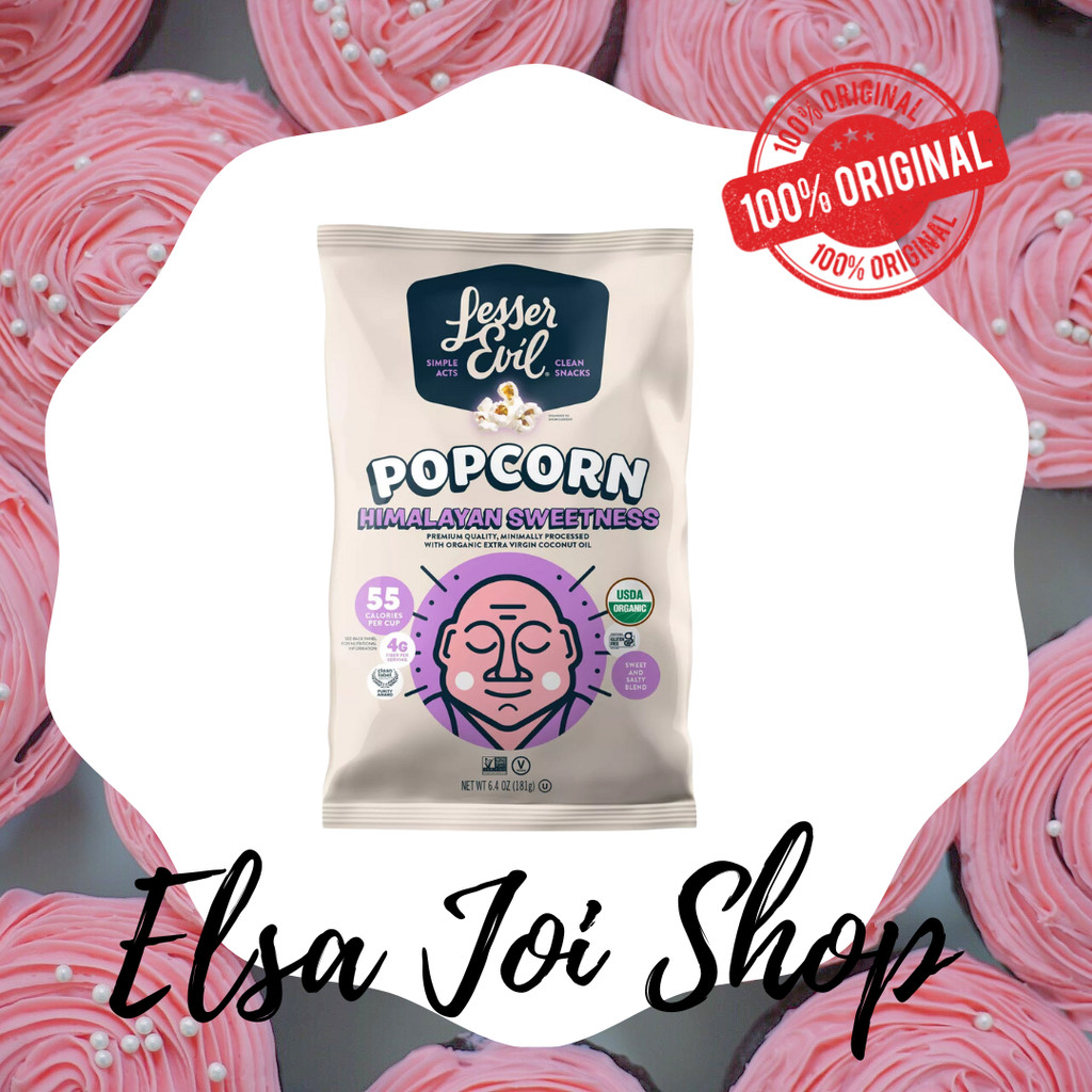 

Lesserevil Popcorn Himalayan Sweetness Gluten Free Sweet And Salty Blend - 181 Gr