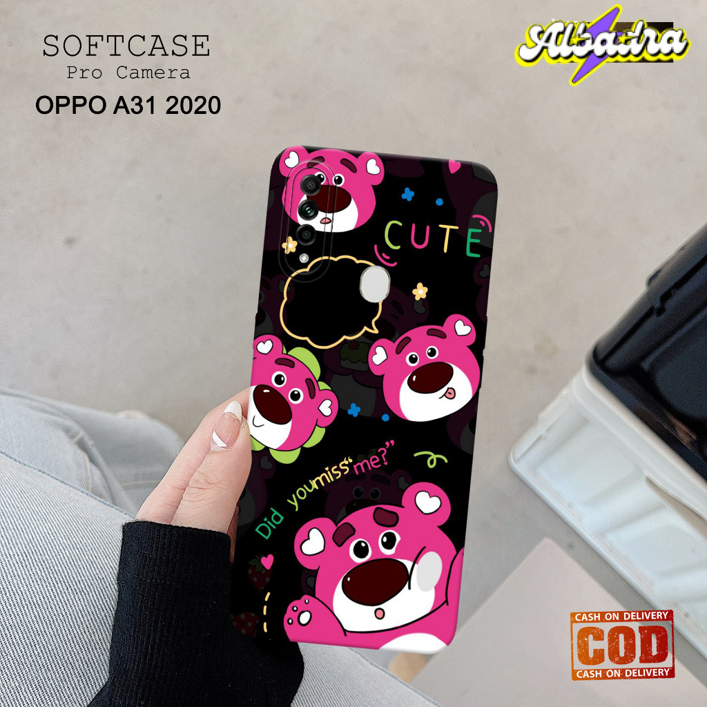 Case Hp OPPO A31 2020 Terbaru - Fashion Case KARTUN - Casing Hp OPPO A31 2020 - Softcase Pro Camera 