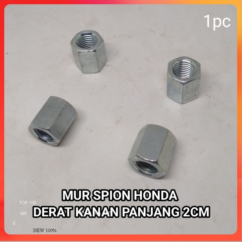 1pc MUR SPION HONDA PANJANG 20CM DERAT KANAN KUNCI 14 %