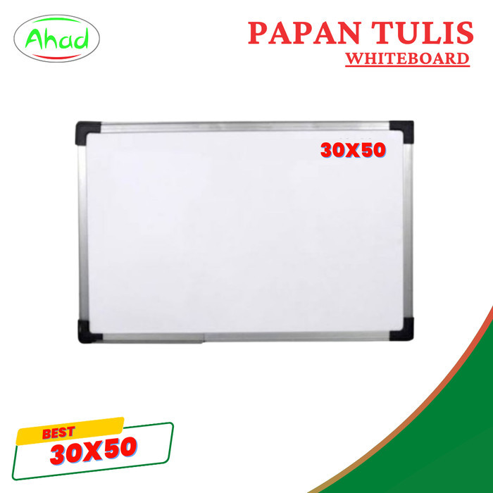 

Whiteboard Papan Tulis Putih Ukuran murah 40X60 murah 50x70 - 30x50