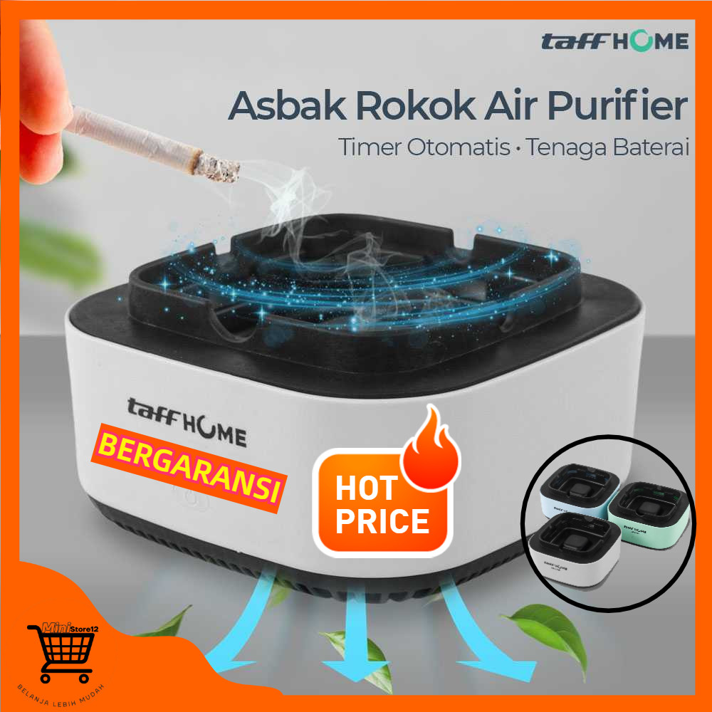 [MiniStore12] -TaffHOME Asbak Rokok Air Purifier Filter Cigar Ashtray - LM-2202