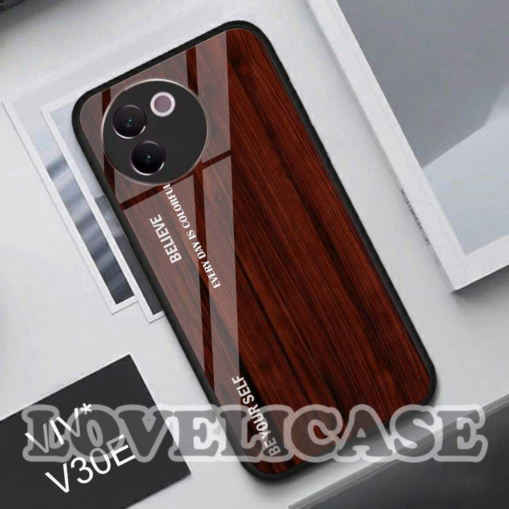 (Q75) Softcase  Vivo V30E - Case Hp Terbaru Anti Air TPU VIVO V30E Lovelicase