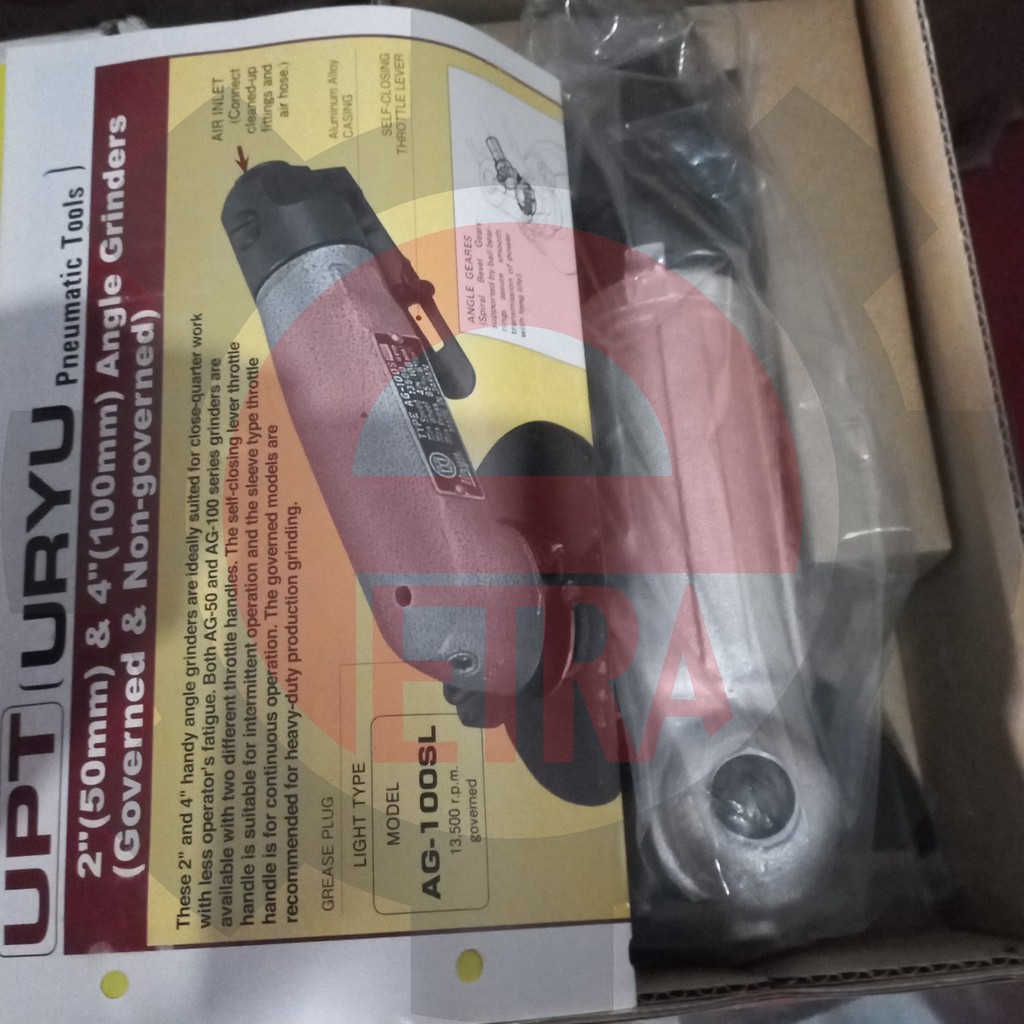 Mesin Gerinda Tangan Gerinda Angin URYU USG-4S Made In Japan