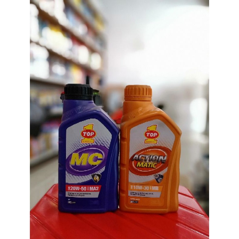 OLI MESIN MOTOR BEBEK MATIC TOP1 MC TOP1 ACTION MATIC  800ml