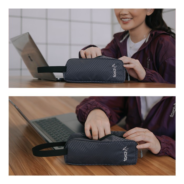 

Torch Musu Alat Mandi Kosmetik Tulis Souvenir Simpel Praktis Clutch - Hijau