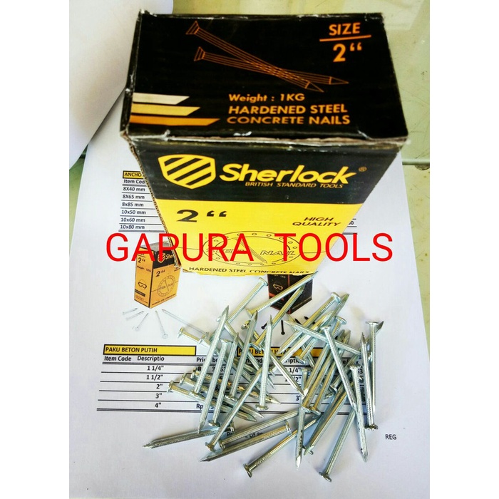 PAKU BETON / PAKU TEMBOK 5 CM. 1 kg/ dus.