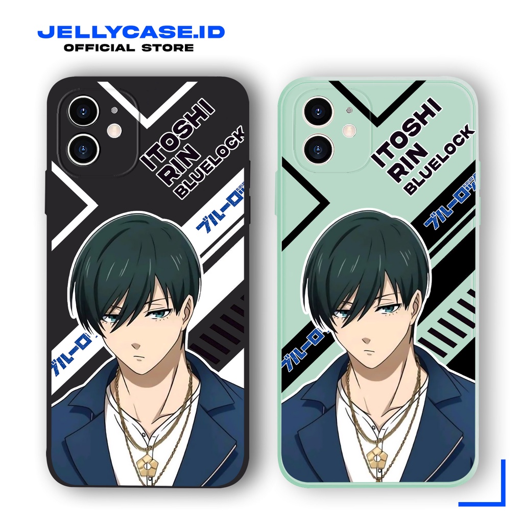 Soft Case Oppo A57 A5S A17 A15 A16 A16K A78 A58 A12 A11K A54 RENO7 RENO8 RENO6 JE306 Itoshi Rin Blue