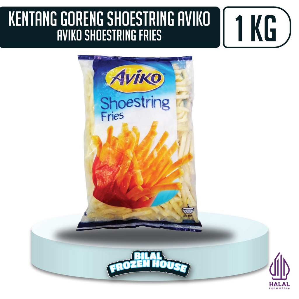 

Aviko Shoestring 1kg - Kentang Goreng Aviko