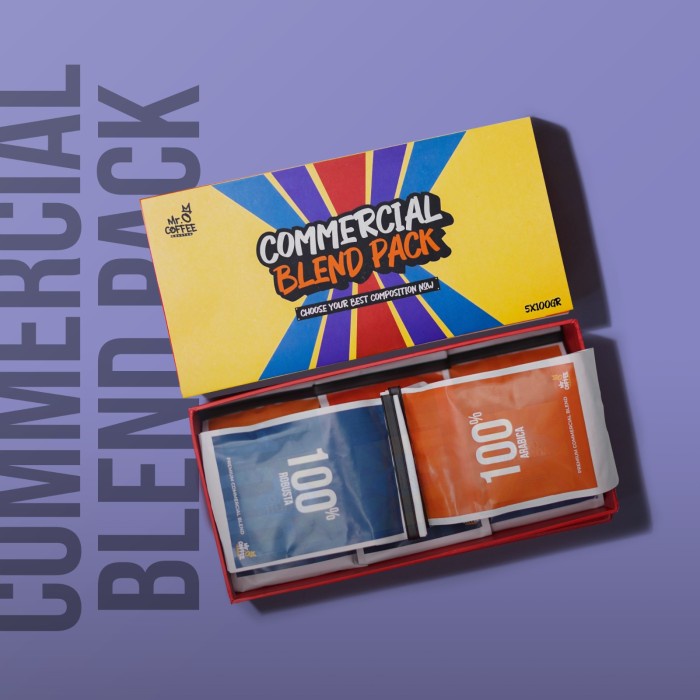 

Bundling Kopi Commercial Blend Pack 5x 100g