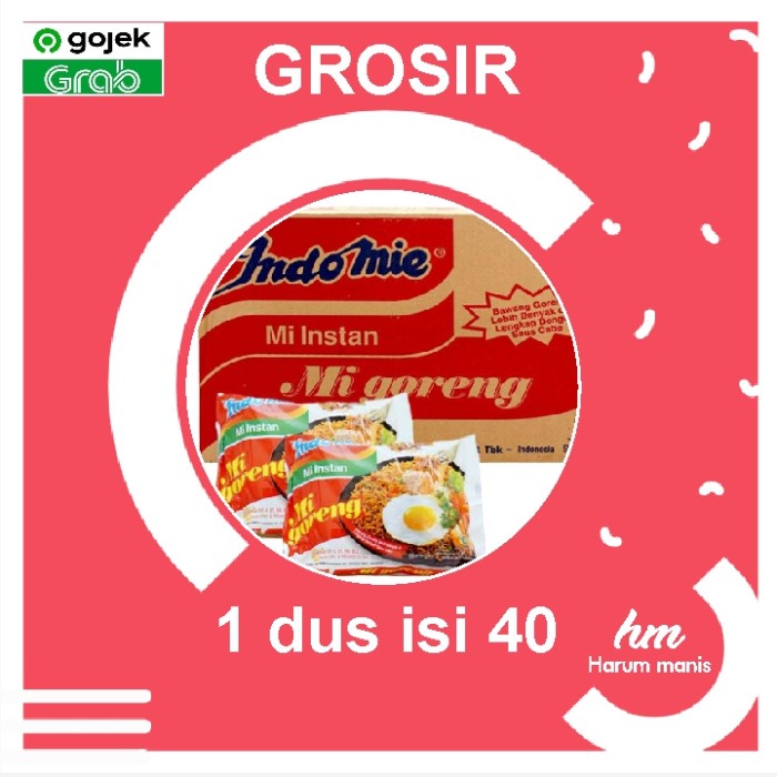

Indomie Goreng 85gram 1 dus/karton isi 40