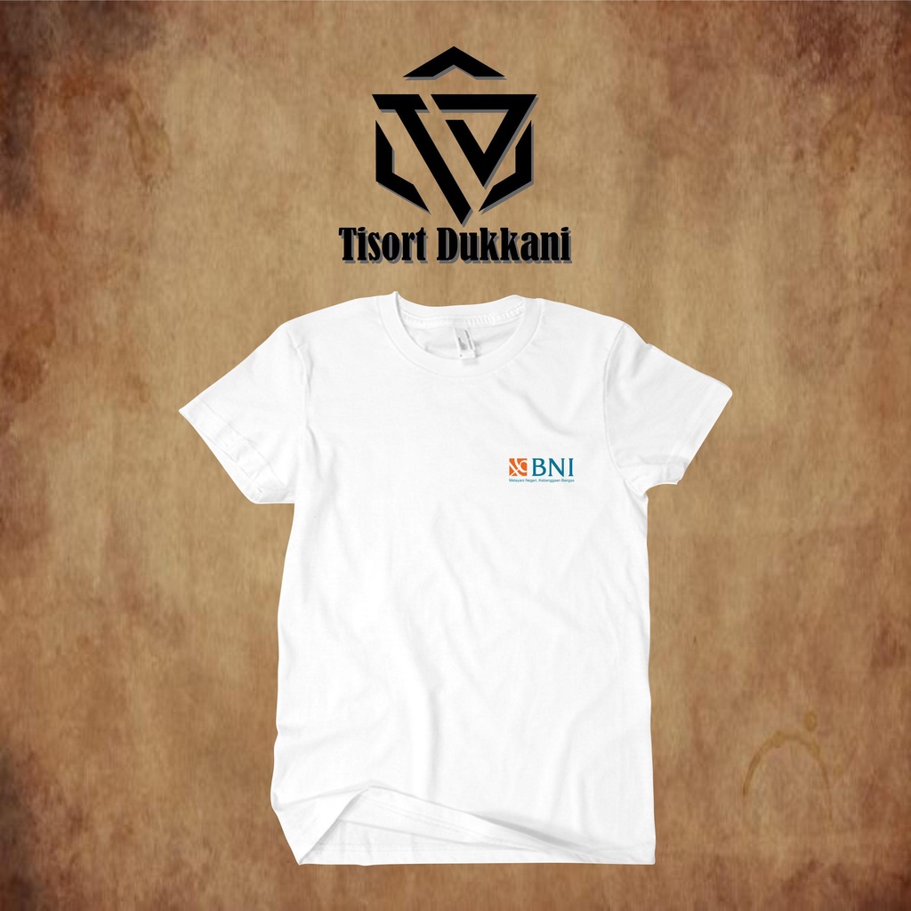 KAOS BANK BCA BNI MANDIRI COMMONWELTH BANK BTPN MEGA BSI BANK SYARIAH INDONESIA - BAJU LOGO BANK (BA