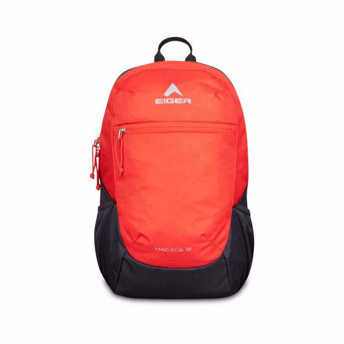 Macaca 12L Daypack Eiger Original // Tas Ransel Kecil Unisex - Merah