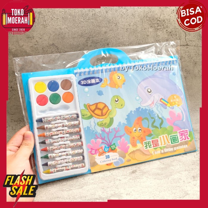 

PAKET CRAYON BUKU GAMBAR PAKET MEWARNAI ZJ109 LUCU UNIK KRAYON MURAH