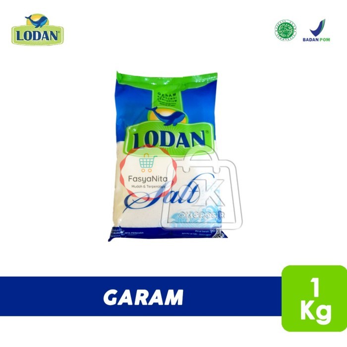 

Garam Lodan / Garam Beryodium / Garam Dapur (1 Kg) - FasyAnita Mart Denpasar