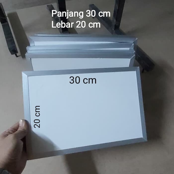 

Papan tulis mini Whiteboard 20 x 30 cm - non magnet