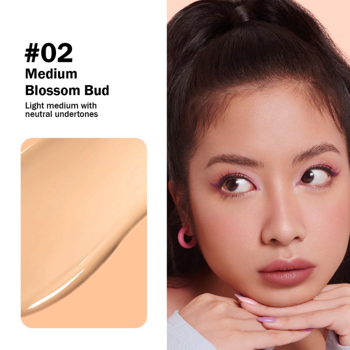 BNB barenbliss Korean Bloomatte True Beauty Inside Cushion Refill 12gr - 02 Medium