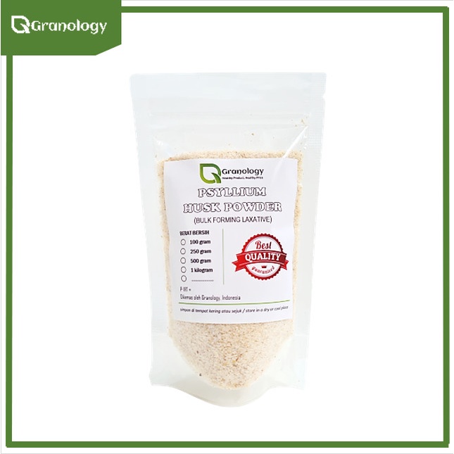 

NEW Promo Best Seller Psyllium Husk Powder / Bulk Forming Laxative (100 gram) by Granology