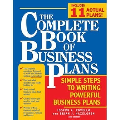 

The Complete Book of Business Plans: Simple Steps to Writing Powe