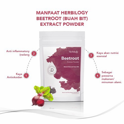 

HERBILOGY BEETROOT EXTRACT POWDER 75G